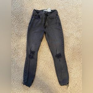 Abercrombie black jeans